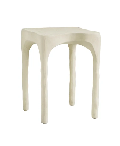 Tov Furniture 15" Textured Fiber Stone Table