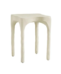 Tov Furniture 15" Textured Fiber Stone Table