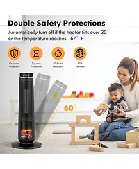 Gouun 1500W Ptc Fast Heating Space Heater for Indoor Use