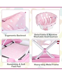 Gouun 6 in 1 Foldable Baby Walker with Adjustable Height