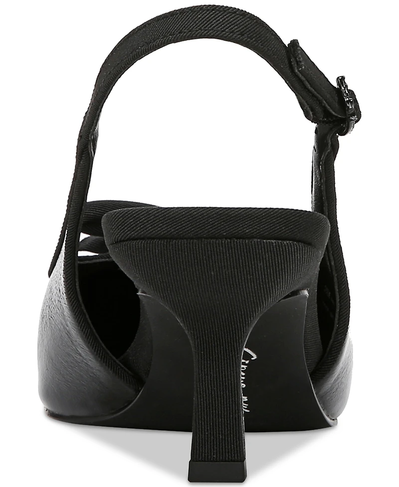 Circus Ny by Sam Edelman Women's Cassidy Slingback Kitten-Heel Pumps