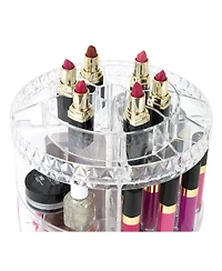 Sorbus 360 Rotating Makeup Organizer - Spinning cosmetics organizer, Adjustable Shelves for Make Up, Perfume & more