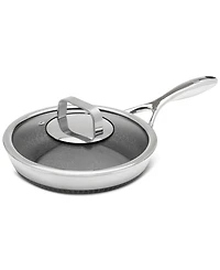 Livwell DiamondClad 8-Pc. Hybrid Nonstick Stainless Steel Frypan Set