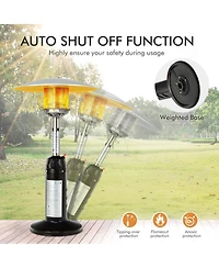 Gouun 11 000 Btu Portable Tabletop Propane Patio Standing Heater