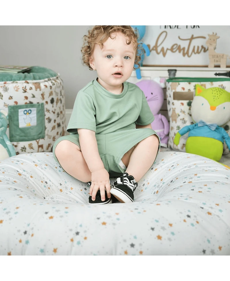 GooseWaddle Toddler Poppy Pink Floor Cushion