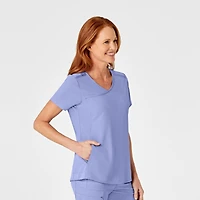 Wink Renew Women's Mock Wrap Scrub Top