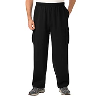 KingSize Big & Tall Fleece Cargo Sweatpants