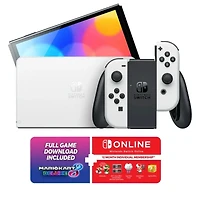 Switch Oled MarioKart 8 Bundle with Accessories & Brothership