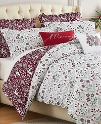 Southshore Fine Linens Holiday Harmony -Pc. Comforter Set