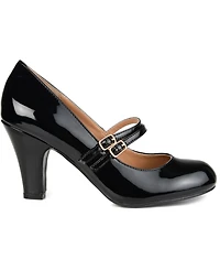 Journee Collection Women's Windy Double Strap Mary Jane Pumps
