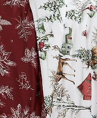 Southshore Fine Linens Christmas 5-Pc. Holiday Comforter Set, Twin/Twin Xl