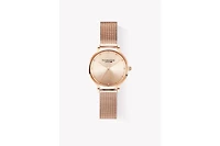 Woman Crystals Watch 32mm Dial Rose Gold Stainless Steel, Victoria Hyde