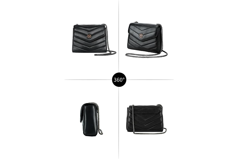 Women's Flap Chain Bag Classic Quilted Victoria Hyde