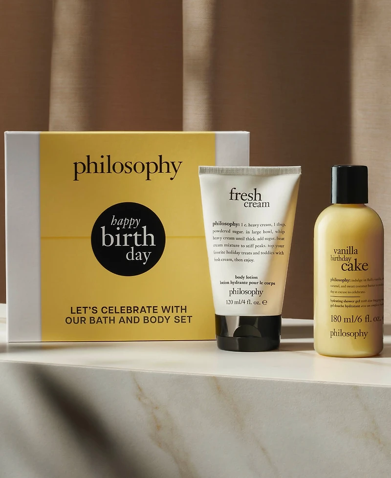 philosophy 2-Pc. Happy Birthday Shower Gel & Body Lotion Gift Set