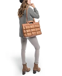 Old Trend Puffy Clover Tote Bag