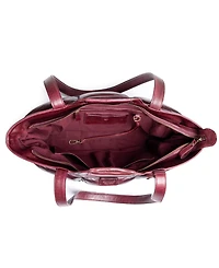 Old Trend Puffy Clover Tote Bag