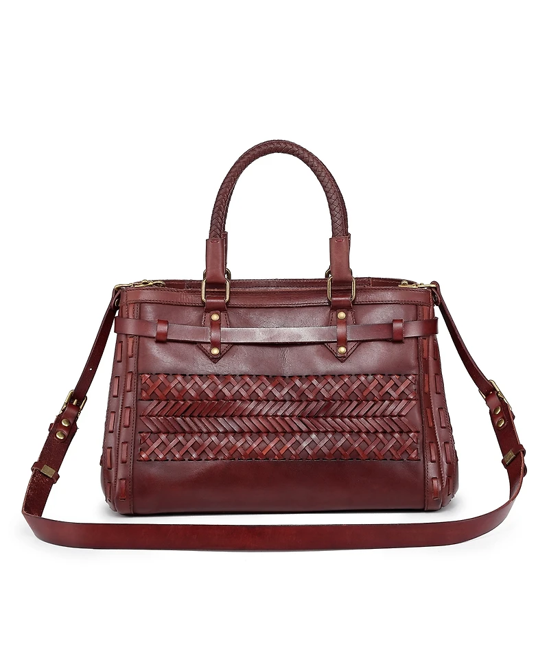 Old Trend Women's Genuine Leather Lantana Satchel Bag