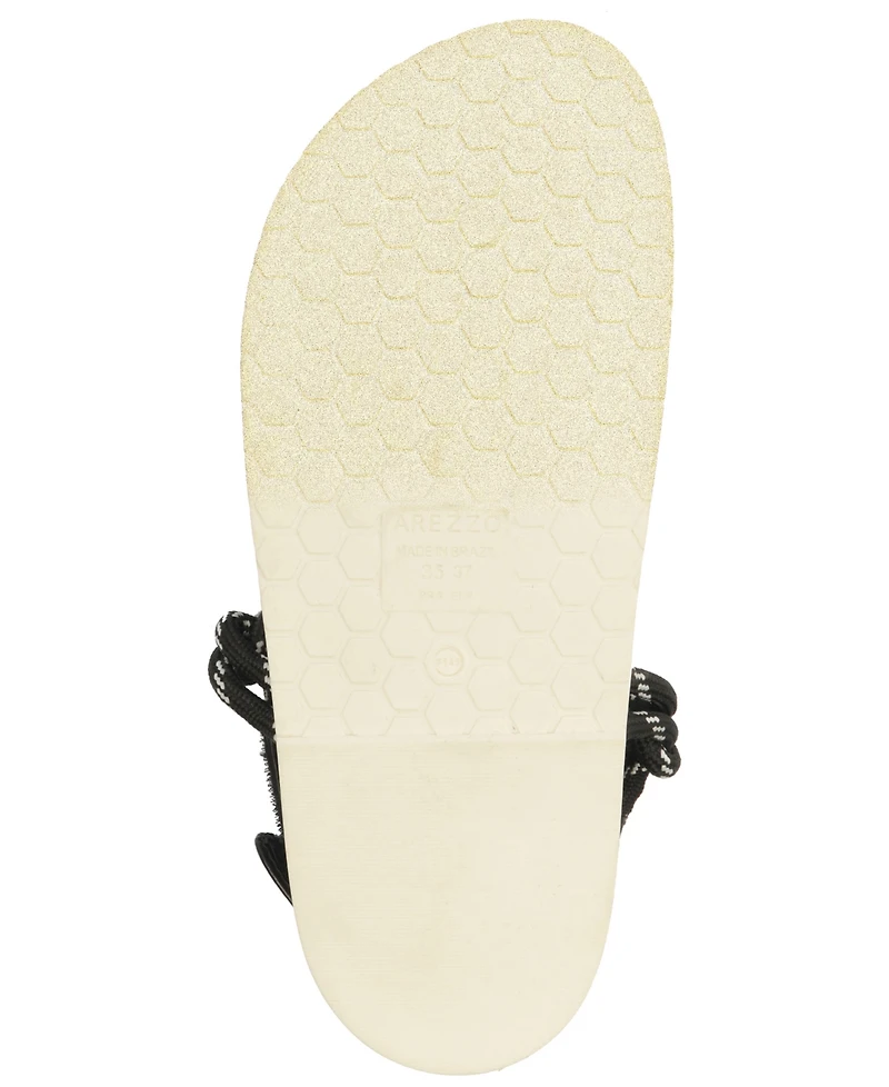 Arezzo Women's Miranda Round Toe Sandals