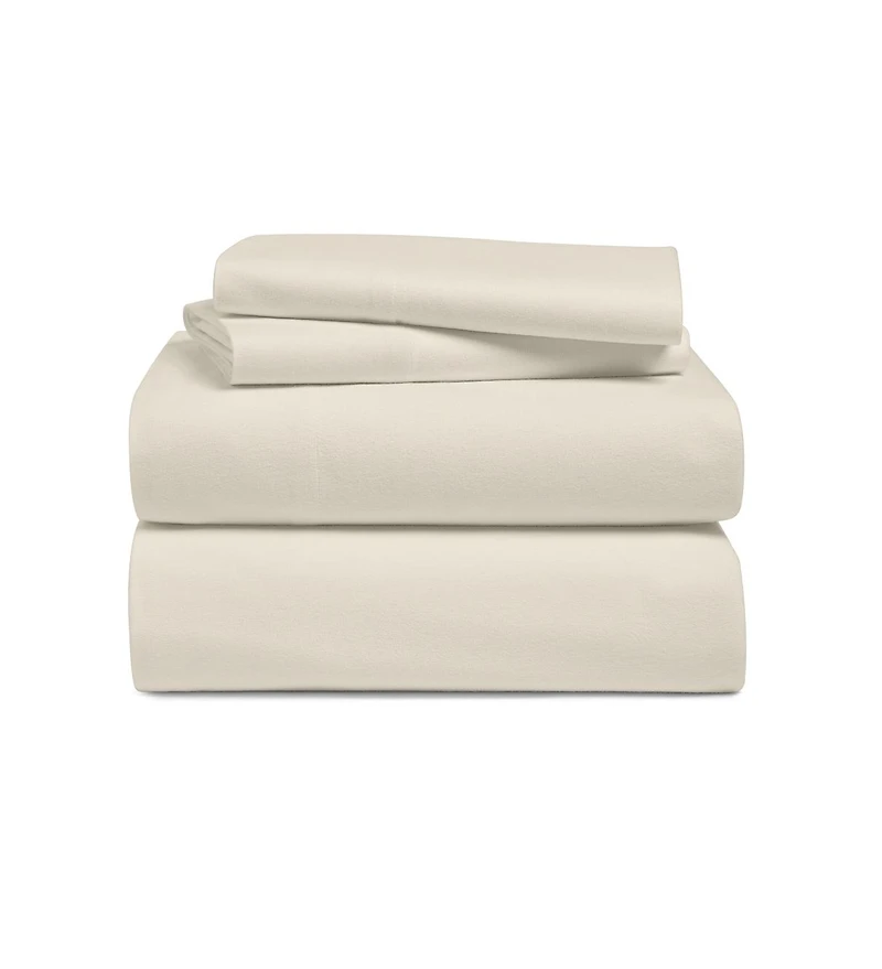 Cosy House Collection Flannel Bed Sheet Set