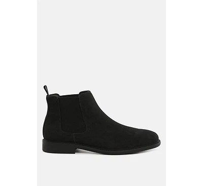 Joham Faux Leather Chelsea Boots