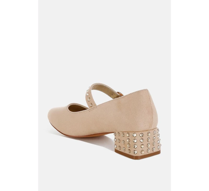 Sima Studded Mary Jane Pumps Women