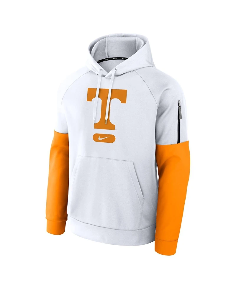 Nike Men's White Tennessee Volunteers Fitness Performance Pullover Hoodie