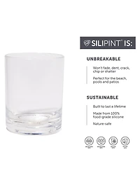 Rocks Glasses 12oz: 2 pk - Crystal Clear