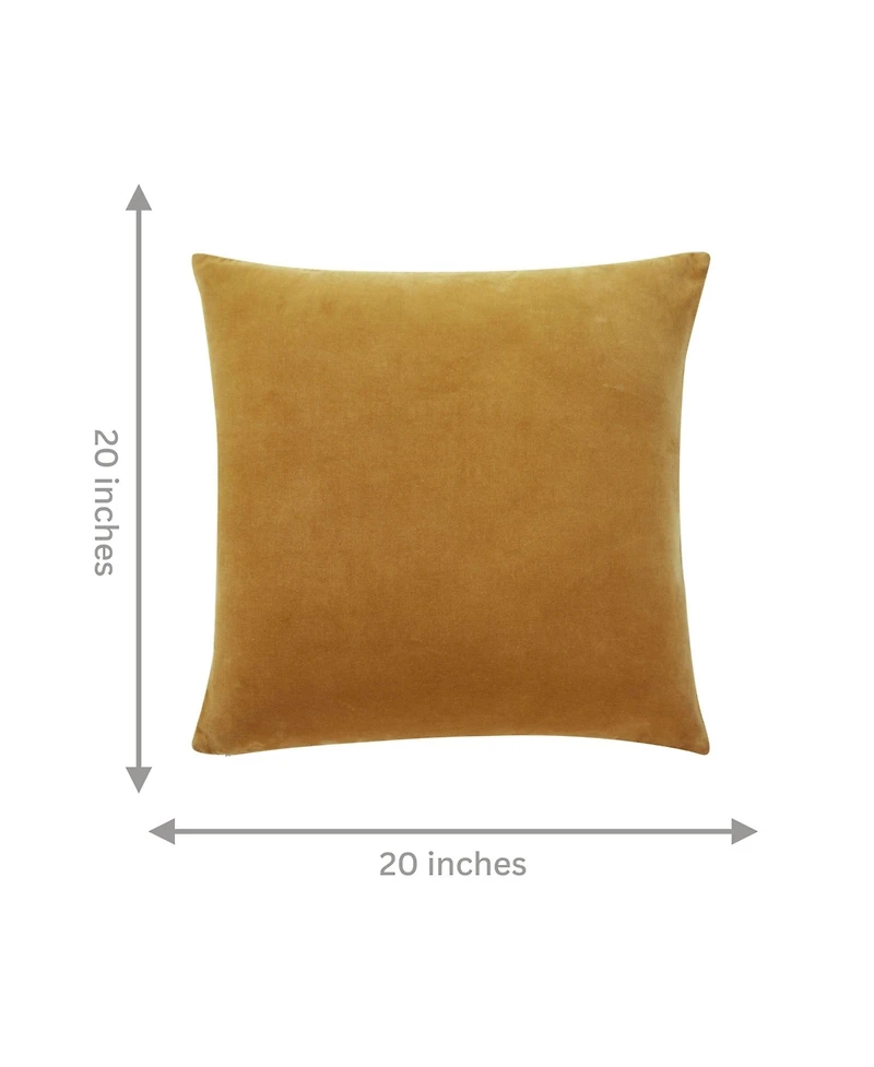 Ihi Home Stella Velvet Decorative Pillow ,20" x 20"