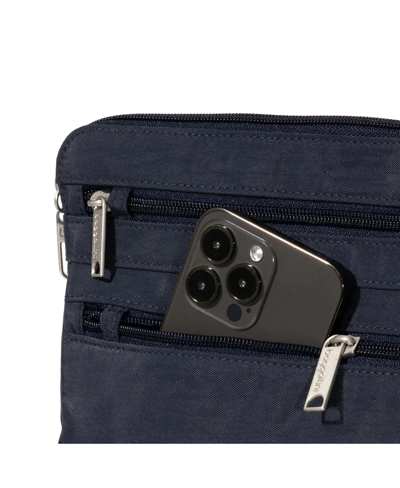 Baggillini Securtex Anti-Theft Large Crossbody Bag