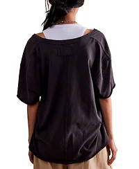Free People Women's Nina V-Neck T-Shirt
