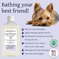Bobbi Panter (Botanical) Hypo-allergenic Shampoo Honey Extract, Chamomile, Rosemary and Aloe Vera Extract