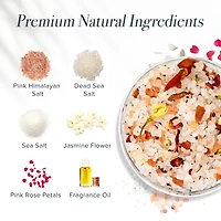 Omm Collection Floral Soaking Bath Salts