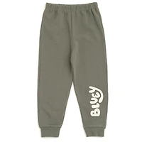 Bluey Little Boys Fleece Sweatshirt and Jogger Pants Outfit Set to