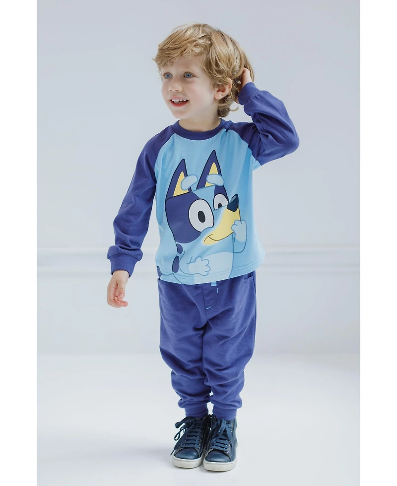 Bluey T-Shirt and Jogger French Terry Pants Toddler |Child Boys