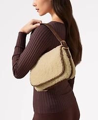 Radley London Grafton Street Shearling Small Flapover Crossbody