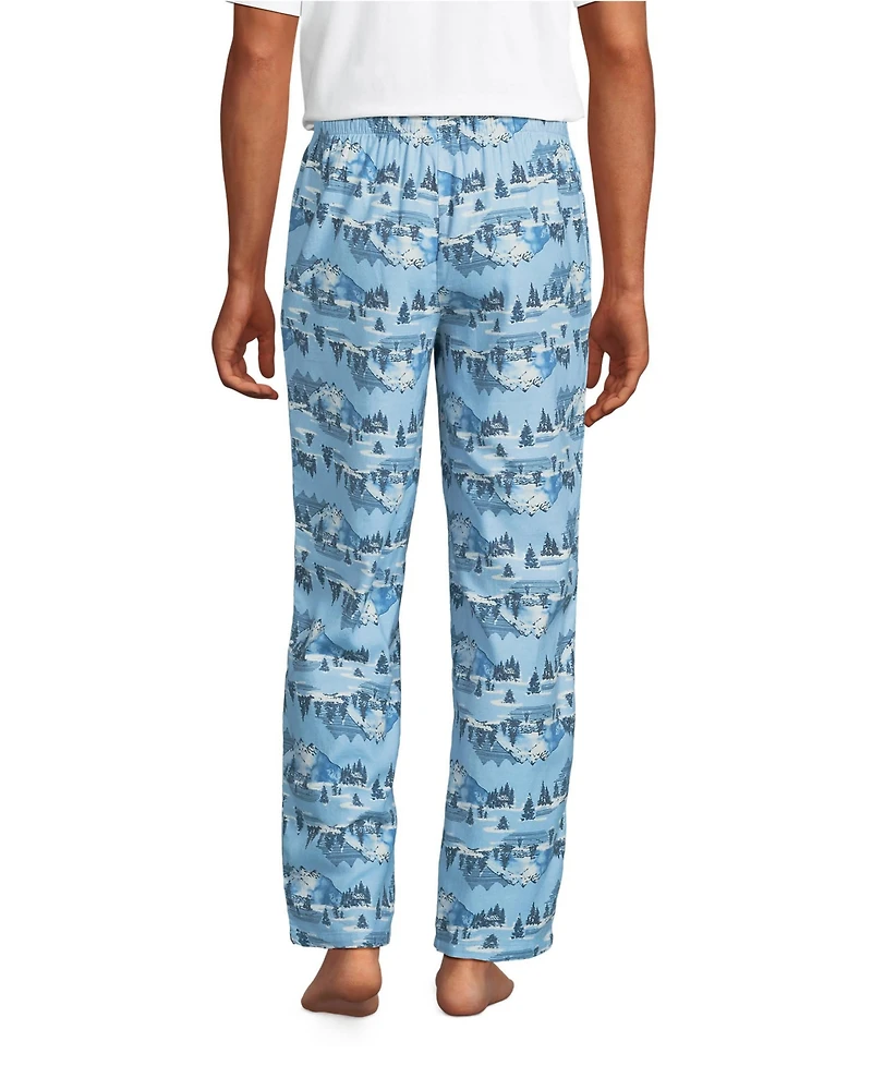 Lands' End Men's Flannel Pajama Pants