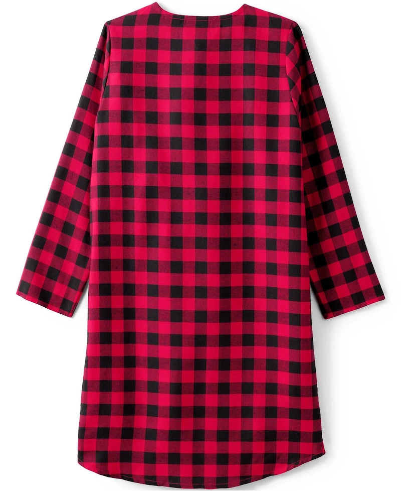 Lands' End Big Girls Flannel Nightgown