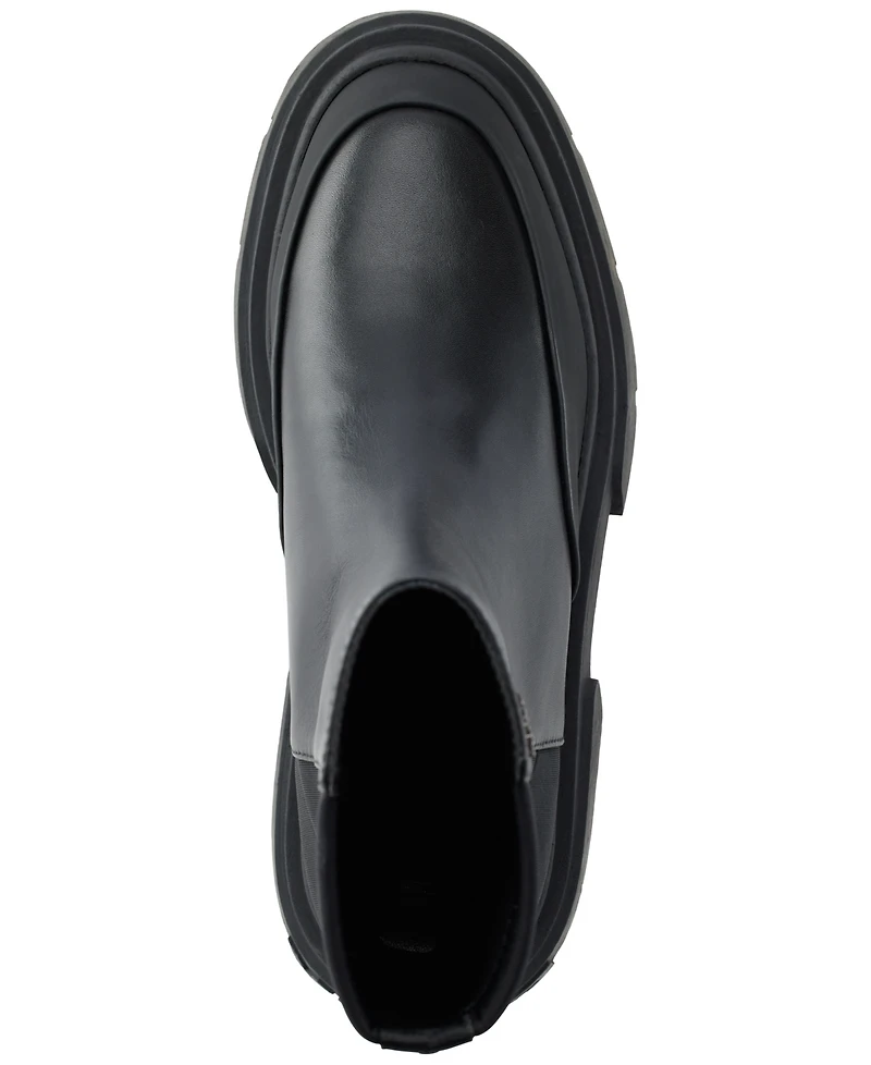 Dkny Women's Fleming Block Heel Winter Booties