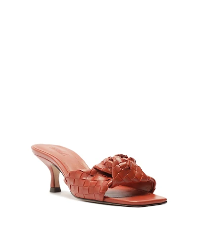 Schutz Women's Kareena Knot Mule Sandals