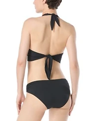 Carmen Marc Valvo Womens Halter Bikini Top Bottoms