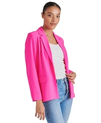 Steve Madden Women's Payton Open-Front Long-Sleeve Blazer