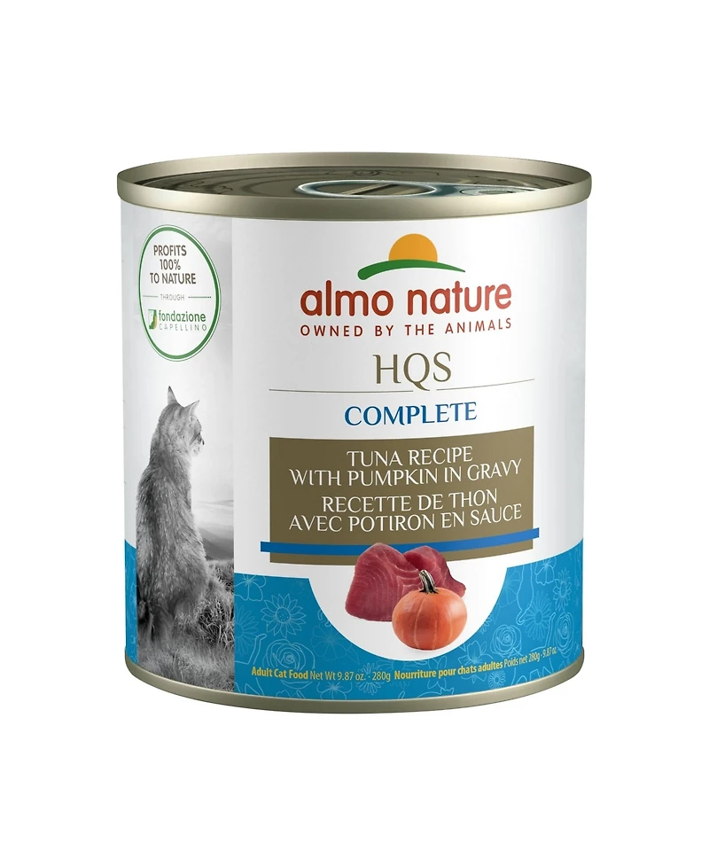 Hqs Complete Cat 12pk (9.87oz): Tuna Recipe W/ Pumpkin In Gravy