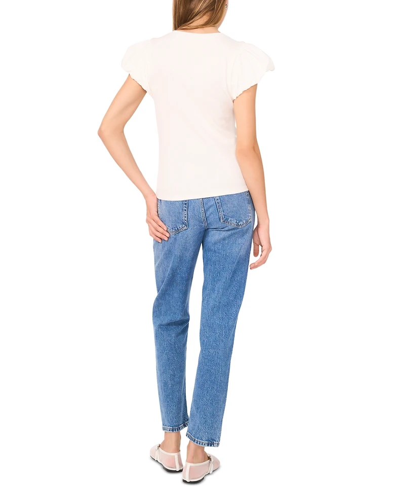 1.state Women's Tulip-Sleeve T-Shirt