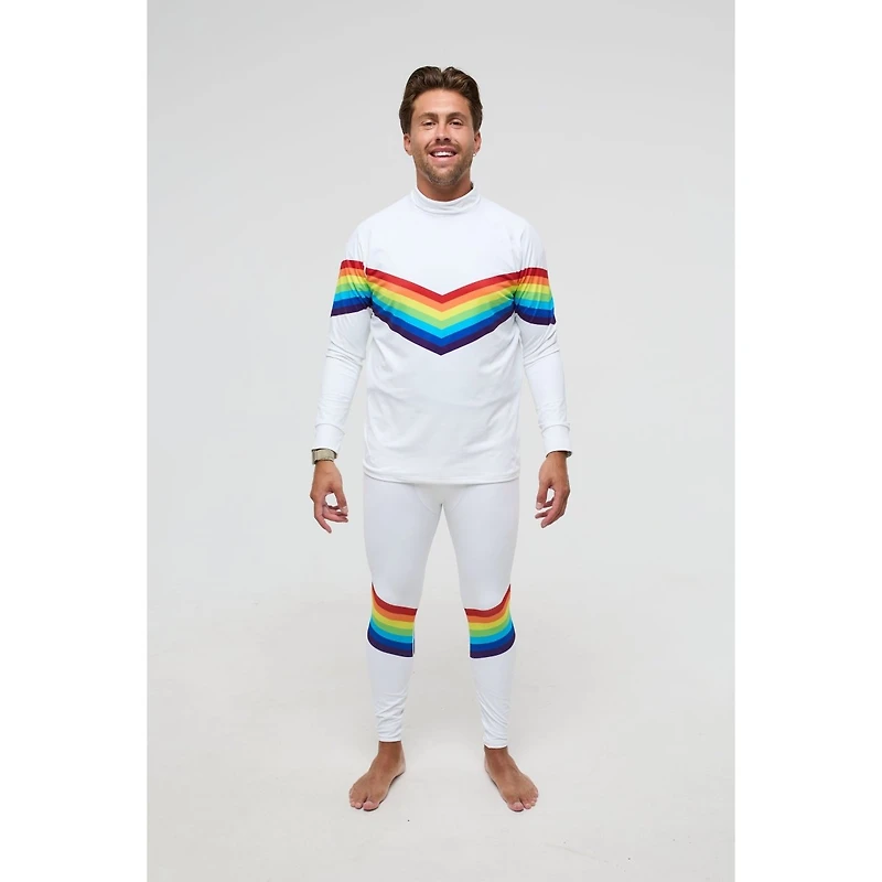 Oosc Men's Baselayer Pant - Rainbow Road
