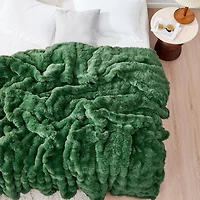 Snowball Chunky Bunny - Coma Inducer Blanket - Greener Pastures