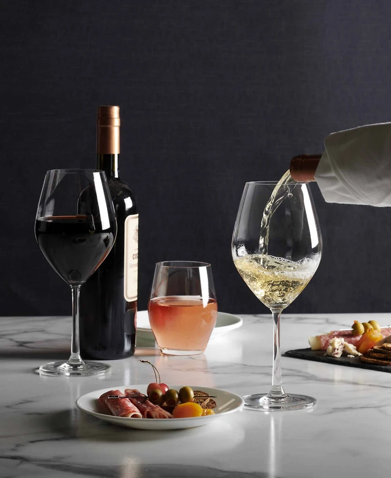 Anchor Hocking Stemmed Wine Glasses - 21 oz., Set of 8