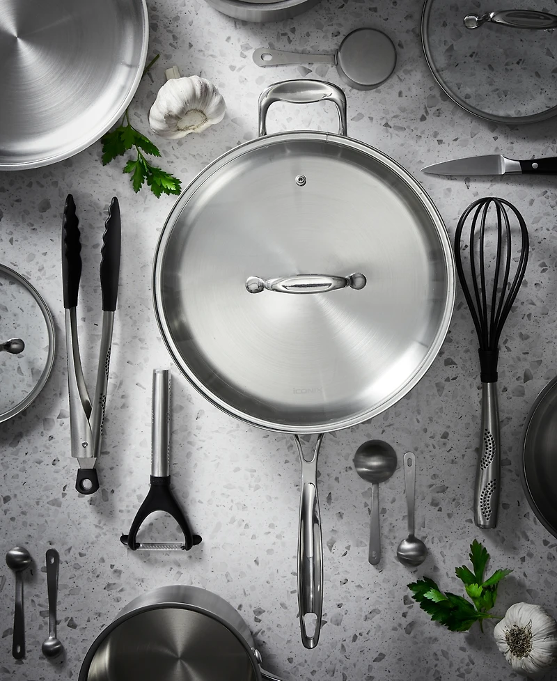 Cuisine::pro Iconix 11" Stainless Steel Sautepan