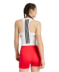 Adidas Women's Power Racerback 3-Stripes Training Top