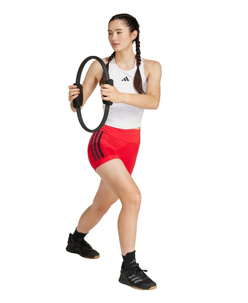 Adidas Women's Power Racerback 3-Stripes Training Top
