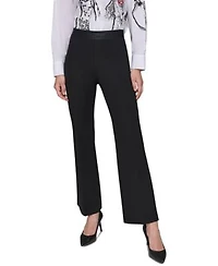 Karl Lagerfeld Paris Womens Pull On Boot Cut Pants P Xs Xl